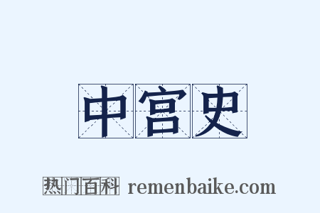 中宫史是什么意思的图片